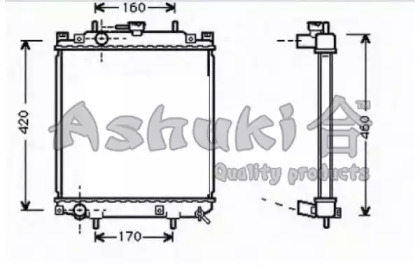 Теплообменник ASHUKI D551-45