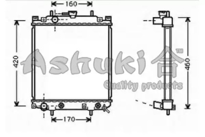 Теплообменник ASHUKI D551-46