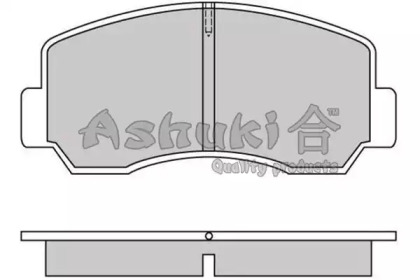 Комплект тормозных колодок ASHUKI M057-01