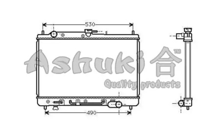 Теплообменник ASHUKI M551-03