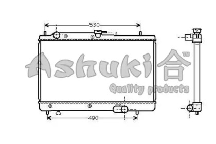 Теплообменник ASHUKI M551-05