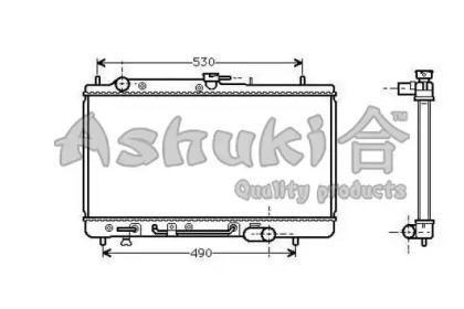 Теплообменник ASHUKI M552-03