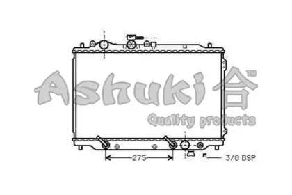 Теплообменник ASHUKI M554-02