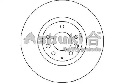 Тормозной диск ASHUKI M606-33