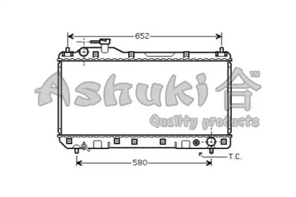 Теплообменник ASHUKI T554-76