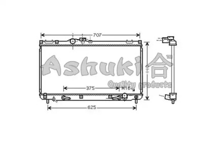 Теплообменник ASHUKI T554-91