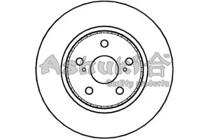 Тормозной диск ASHUKI T603-03