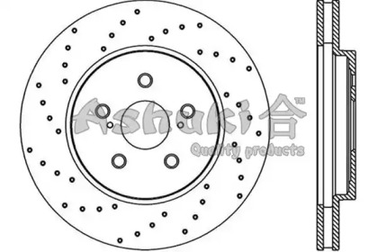 Тормозной диск ASHUKI T603-22