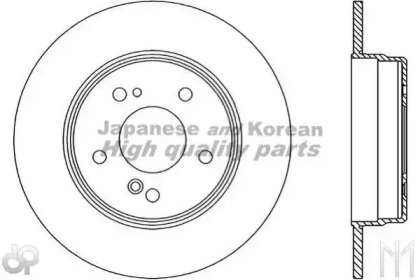 Тормозной диск ASHUKI US104306
