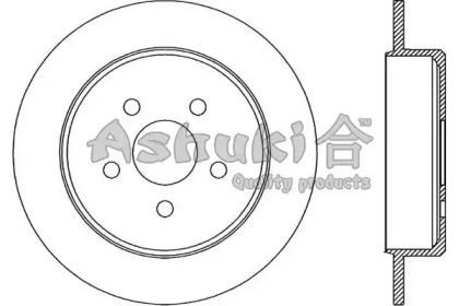 Тормозной диск ASHUKI US104329