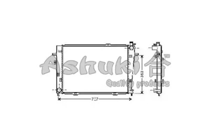 Теплообменник ASHUKI Y550-91