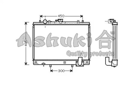 Теплообменник ASHUKI C556-04