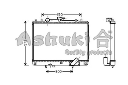 Теплообменник ASHUKI C557-03