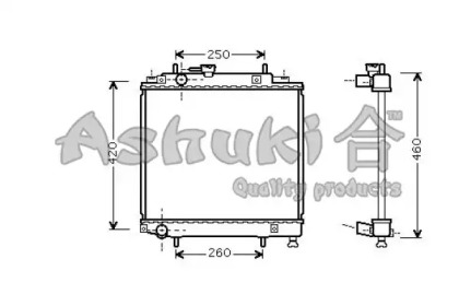 Теплообменник ASHUKI D551-32