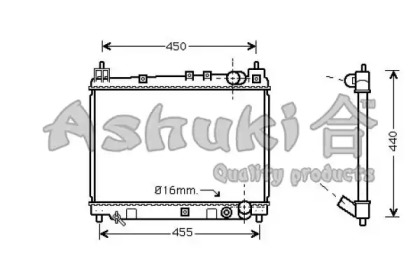 Теплообменник ASHUKI T553-15