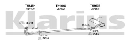 Глушитель KLARIUS 120256U