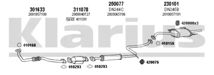 Глушитель KLARIUS 270296E