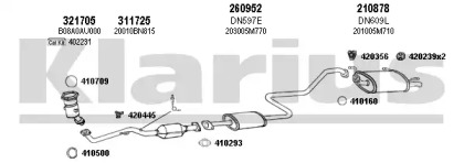 Глушитель KLARIUS 270490E