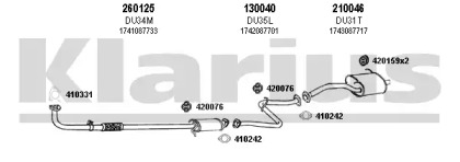 Глушитель KLARIUS 300020E