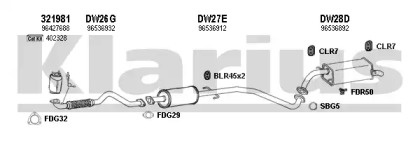 Глушитель KLARIUS 310024U