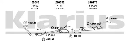 Глушитель KLARIUS 330022E