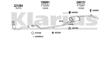 Глушитель KLARIUS 330139E