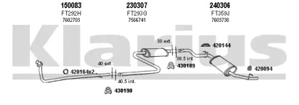 Глушитель KLARIUS 330202E