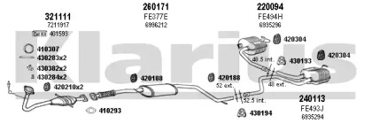 Глушитель KLARIUS 360991E