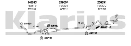 Глушитель KLARIUS 361071E