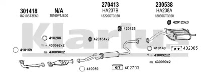 Глушитель KLARIUS 420253E