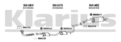 Глушитель KLARIUS 570066U