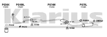 Глушитель KLARIUS 630027U