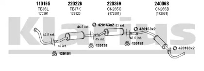 Глушитель KLARIUS 630281E