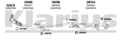 Глушитель KLARIUS 720901E