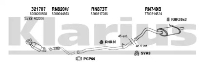 Глушитель KLARIUS 720954U