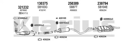 Глушитель KLARIUS 750129E