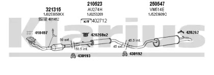 Глушитель KLARIUS 930799E