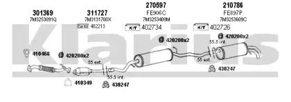 Глушитель KLARIUS 930989E