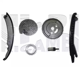 Комплект цепи привода распредвала KM International KCD048
