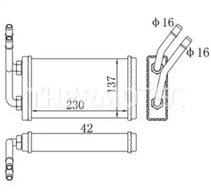 Теплообменник THERMOTEC D6G010TT