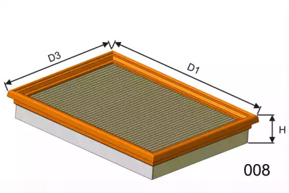 Фильтр MISFAT P532