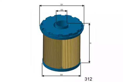 Фильтр MISFAT F117