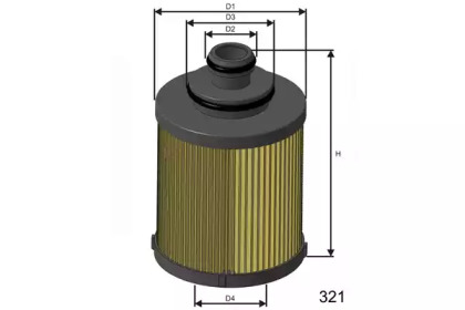 Фильтр MISFAT L152