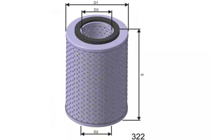 Фильтр MISFAT LM542