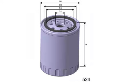 Фильтр MISFAT Z257