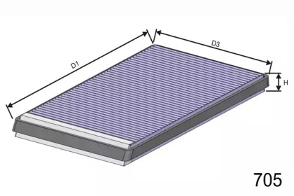 Фильтр MISFAT HB116