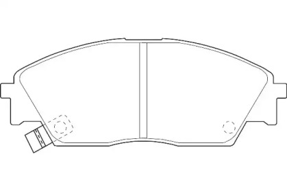 Комплект тормозных колодок WAGNER WBP21322A