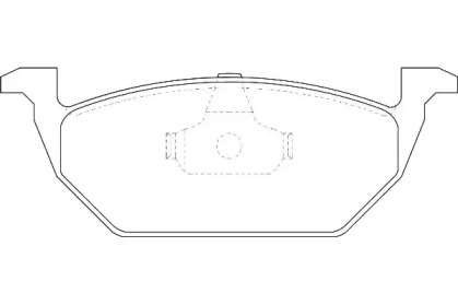 Комплект тормозных колодок WAGNER WBP23130B