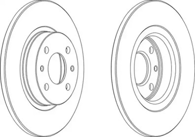 Тормозной диск WAGNER WGR0141-1