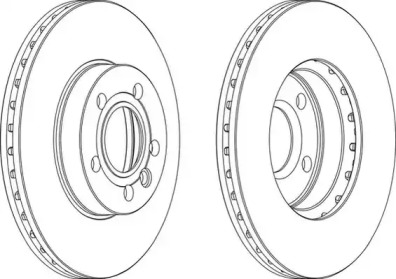 Тормозной диск WAGNER WGR0846-1